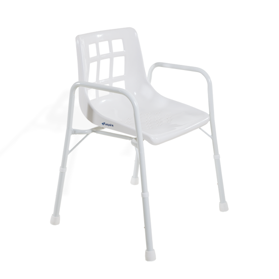 Shower Chair with Arms - 525mm width (200kg)