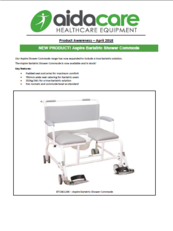 PAB - Aspire Bariatric Shower Commode
