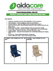 PAB - Aspire Height Adjustable Day Chairs