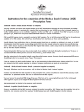 D0688 - Medical Grade Footwear prescription