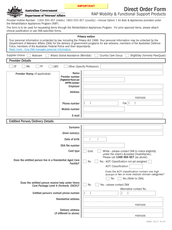 D0992 Direct Order Form - RAP Mobility & Functional Support Products