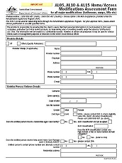 D1327 - Home Access Modifications Assessment