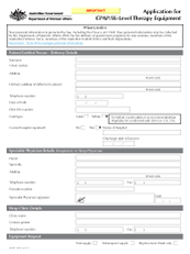 D9140 - Application for CPAP_Bi-Level Therapy Equipment