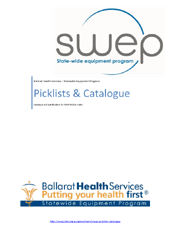 SWEP Picklist & Catalogue