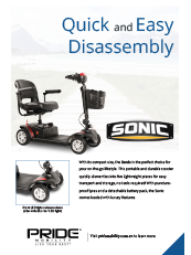 Pride Sonic Scooter Flyer